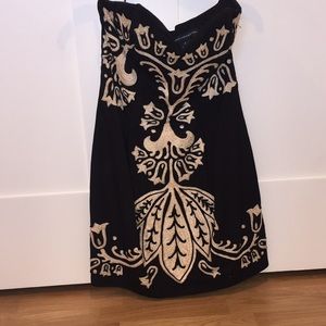 Beaded & Embroidered ALine French Connection Dress